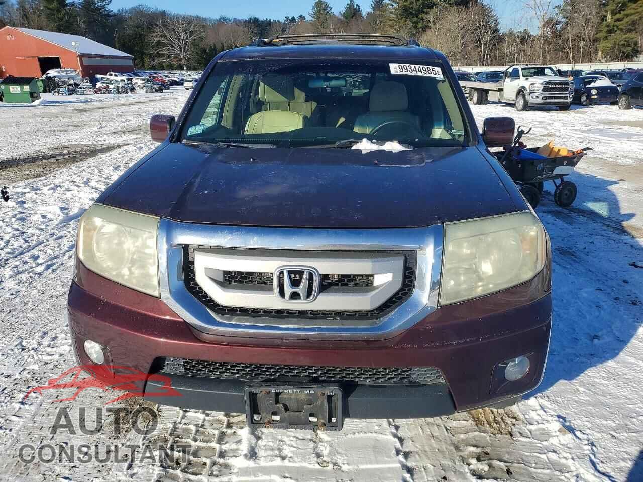 HONDA PILOT 2009 - 5FNYF48499B046148