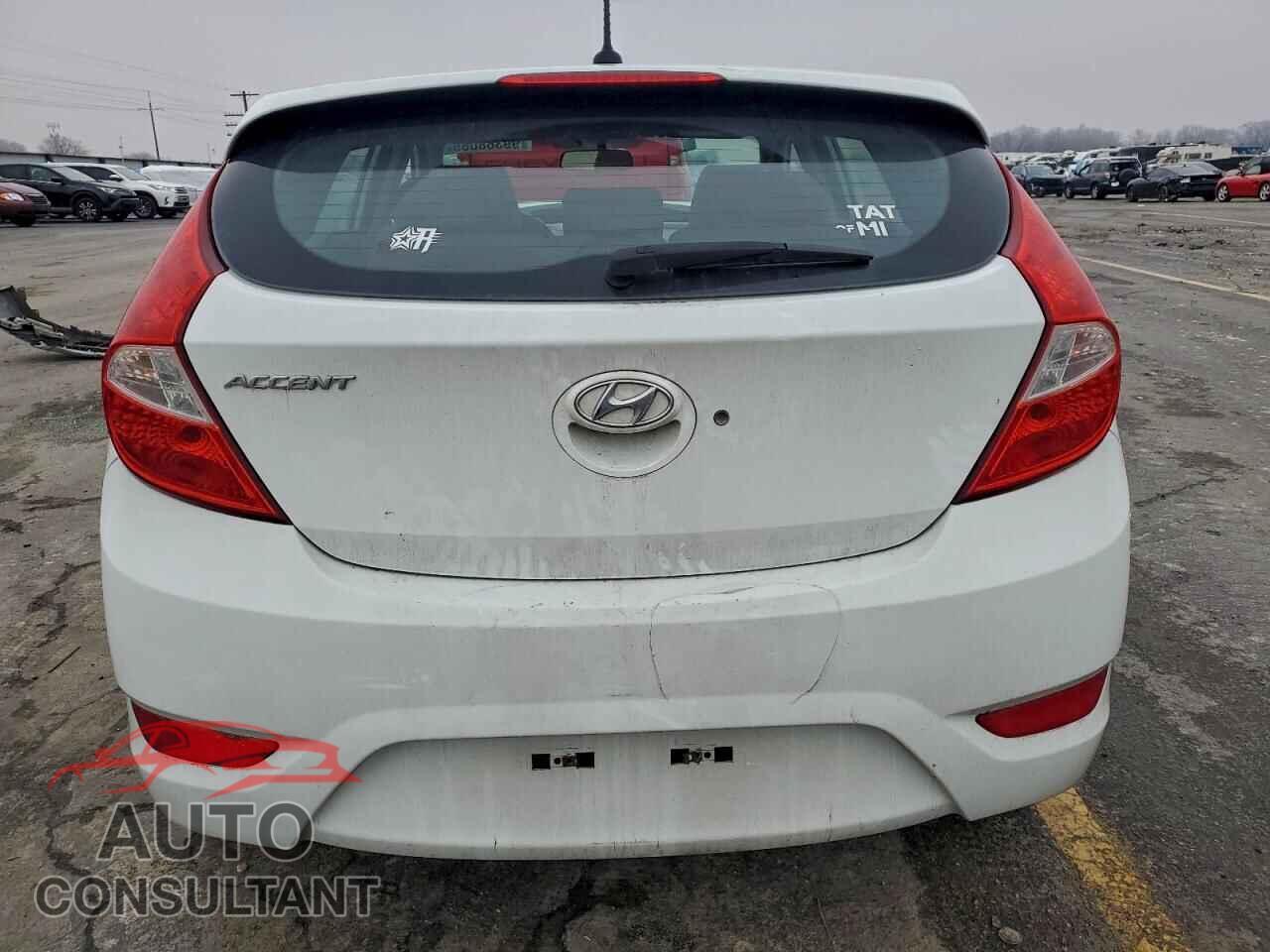 HYUNDAI ACCENT 2012 - KMHCU5AEXCU013873