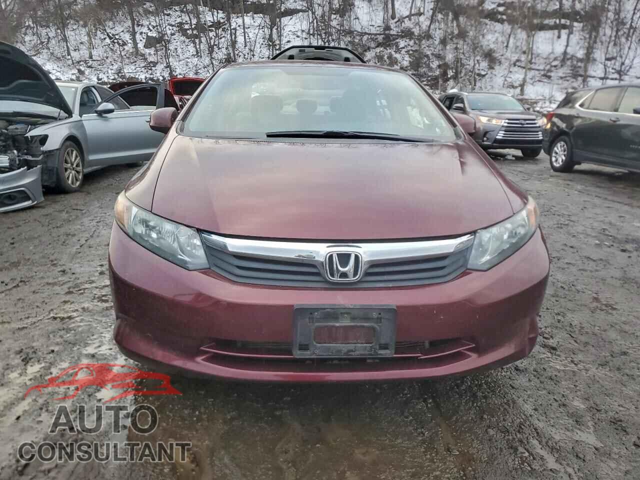 HONDA CIVIC 2012 - 2HGFB2F50CH603566