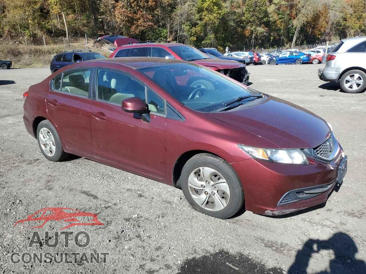 HONDA CIVIC 2013 - 2HGFB2F51DH576931