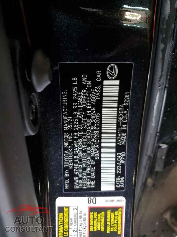 LEXUS ES300 2024 - 58AFA1C12RU052015