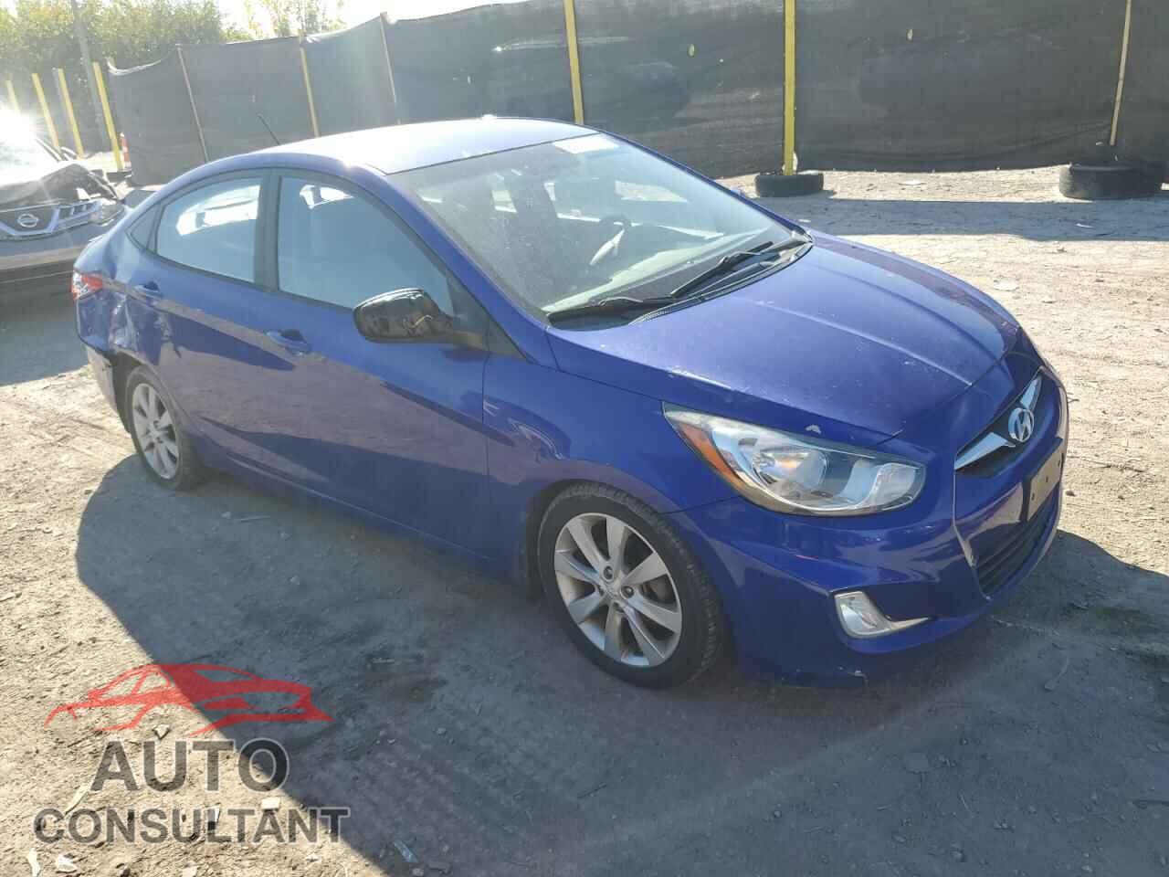 HYUNDAI ACCENT 2012 - KMHCU4AE3CU072404