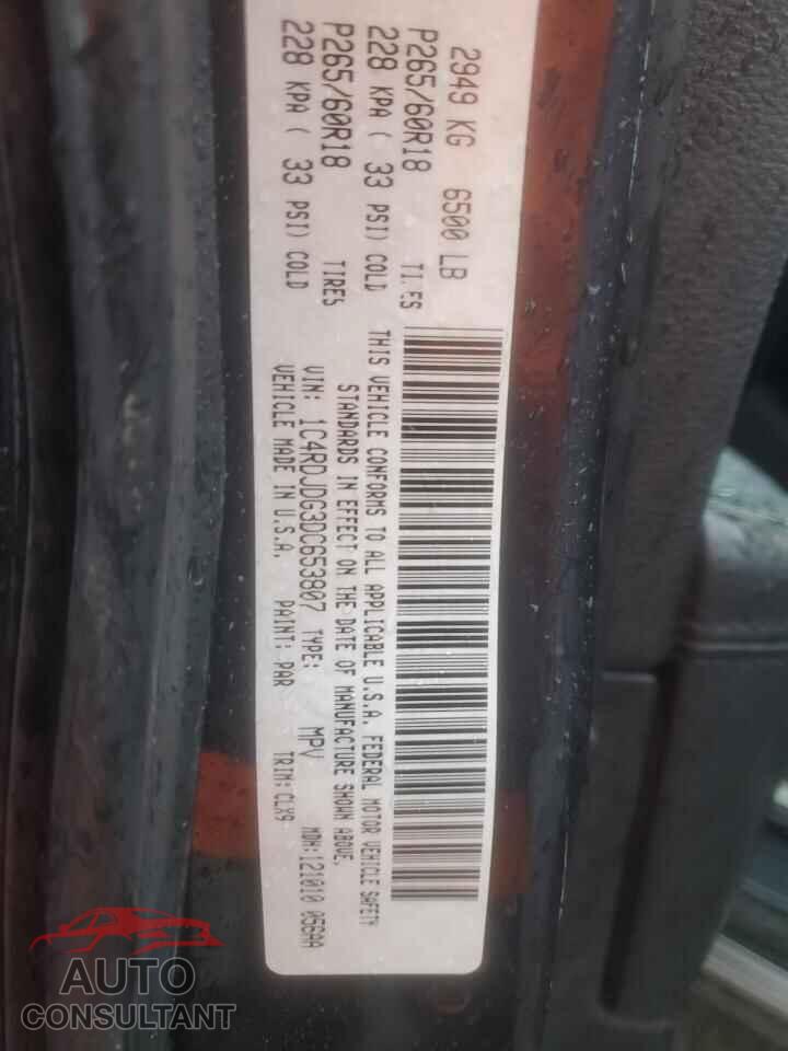 DODGE DURANGO 2013 - 1C4RDJDG3DC653807