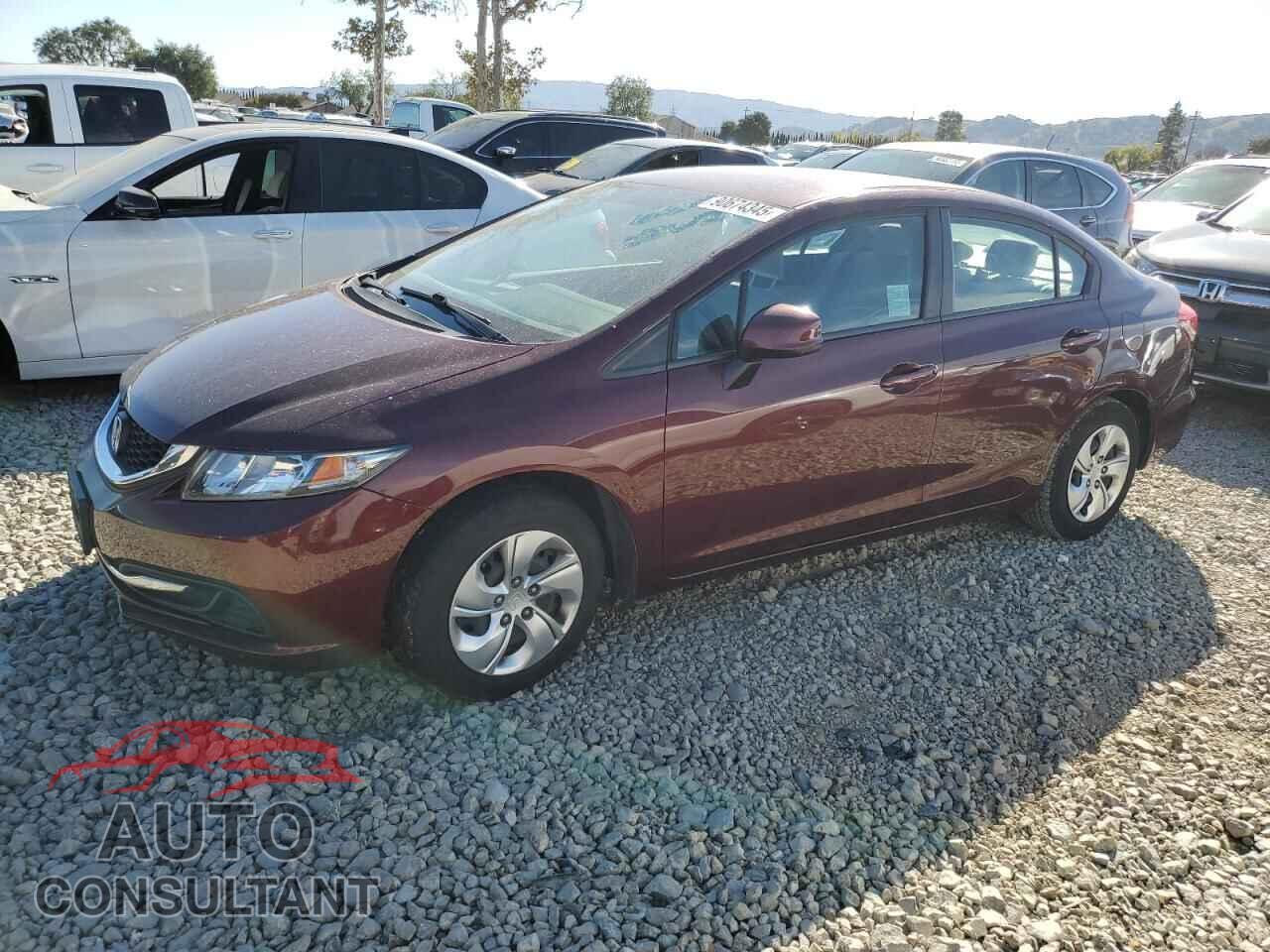 HONDA CIVIC 2013 - 19XFB2F59DE277519