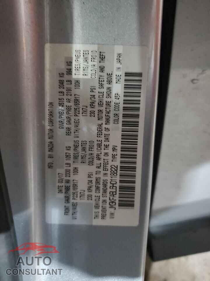 MAZDA CX-5 2017 - JM3KFABL6H0118822