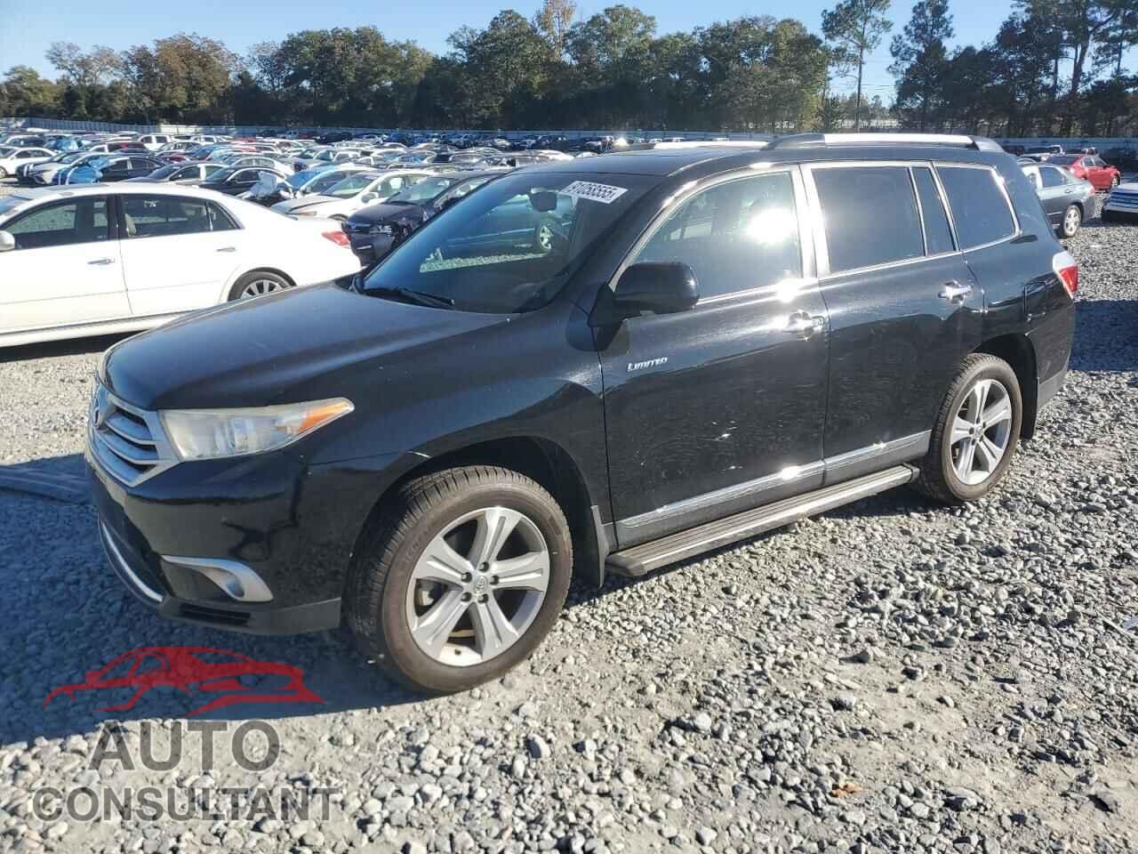 TOYOTA HIGHLANDER 2013 - 5TDYK3EH8DS137980