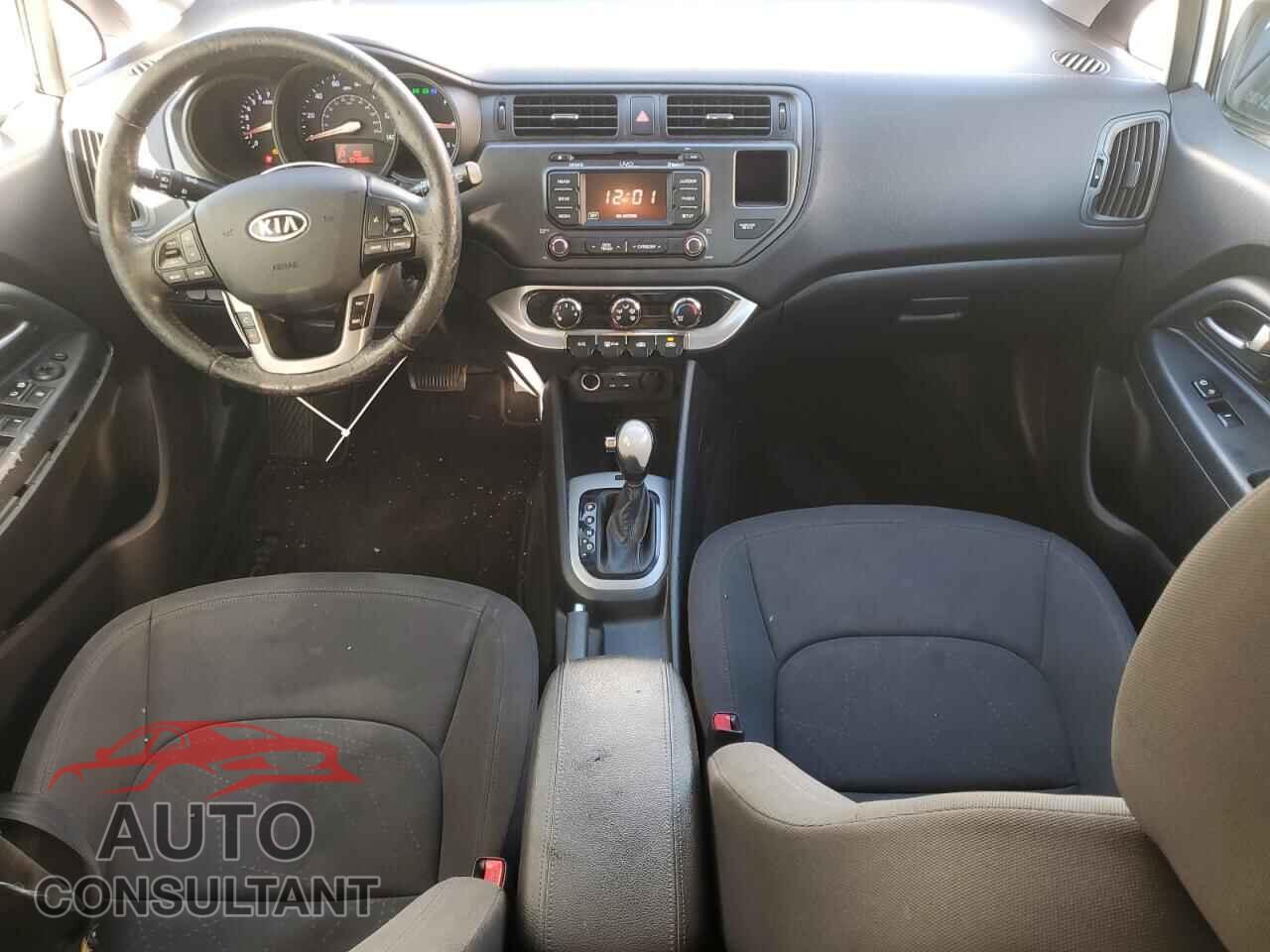 KIA RIO 2012 - KNADN5A39C6031495