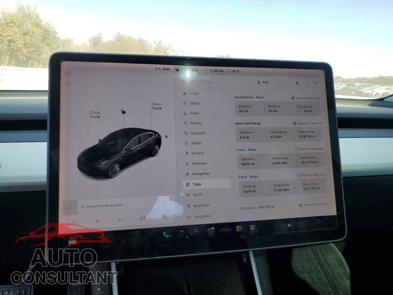TESLA MODEL 3 2018 - 5YJ3E1EB0JF074794
