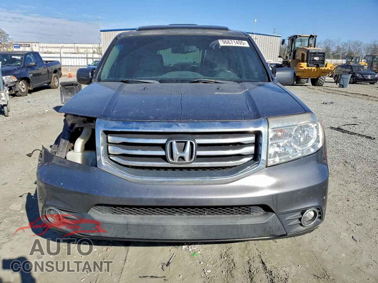 HONDA PILOT 2013 - 5FNYF3H92DB039136