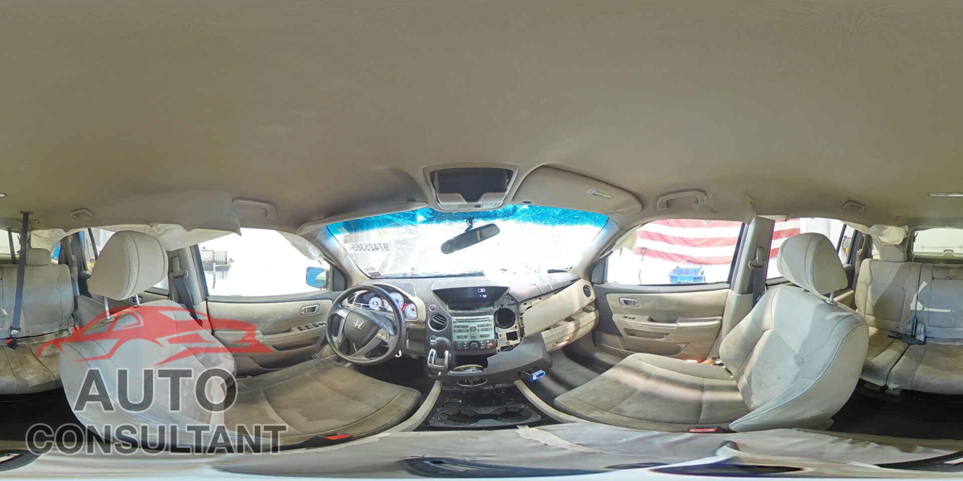 HONDA PILOT 2009 - 5FNYF48209B045971