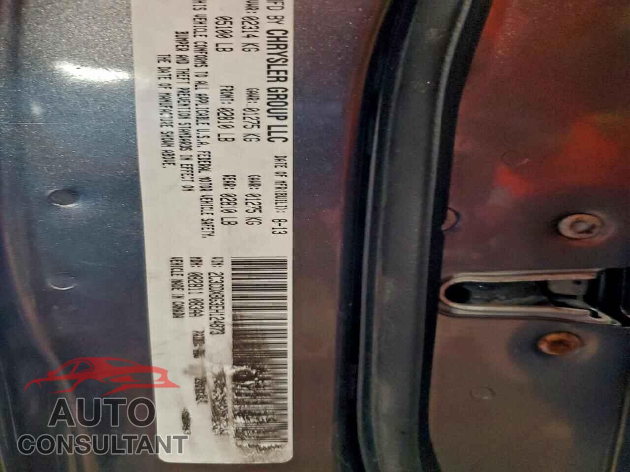 DODGE CHARGER 2014 - 2C3CDXBG3EH124873
