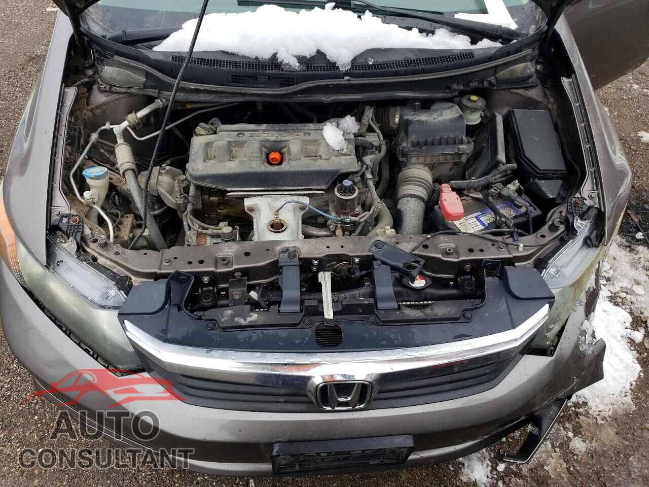 HONDA CIVIC 2012 - 19XFB2F86CE087332