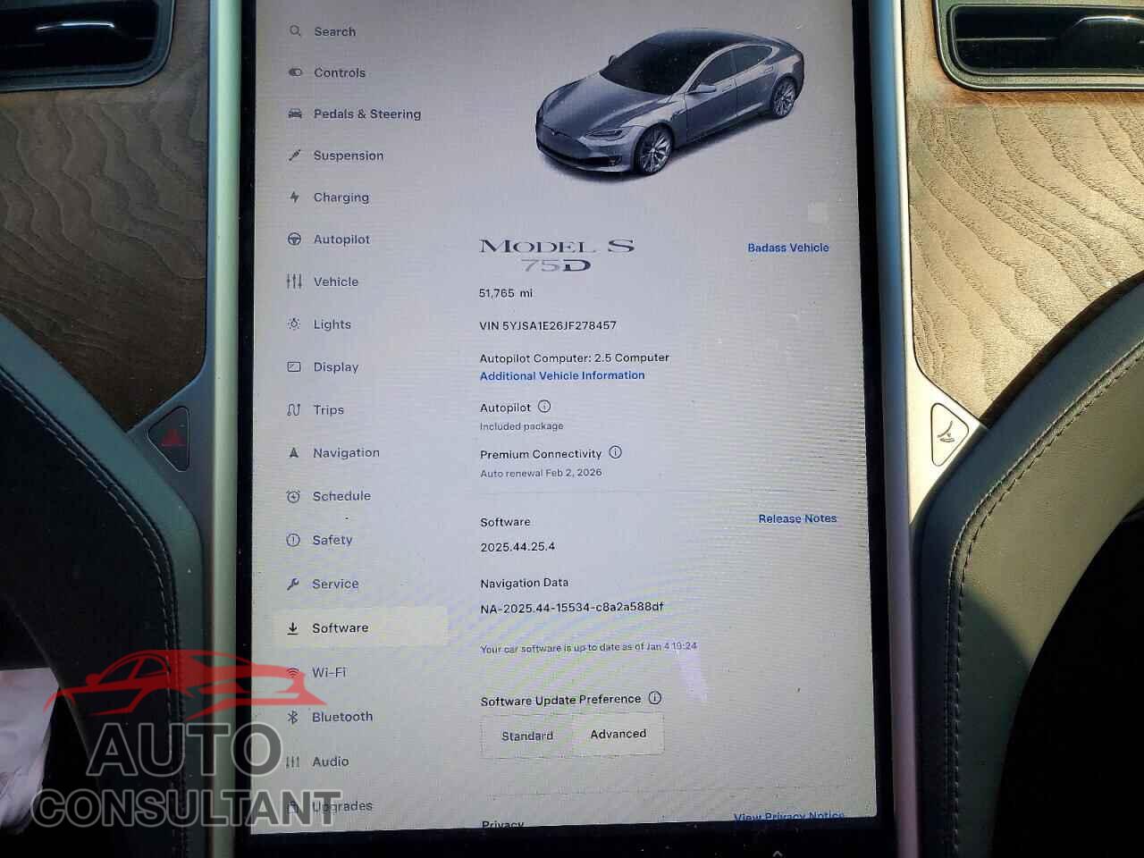TESLA MODEL S 2018 - 5YJSA1E26JF278457