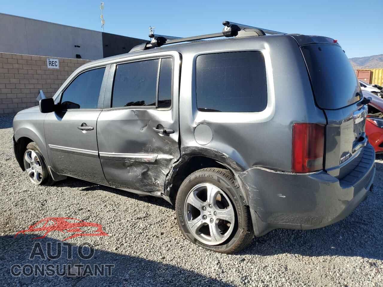 HONDA PILOT 2012 - 5FNYF3H72CB024276