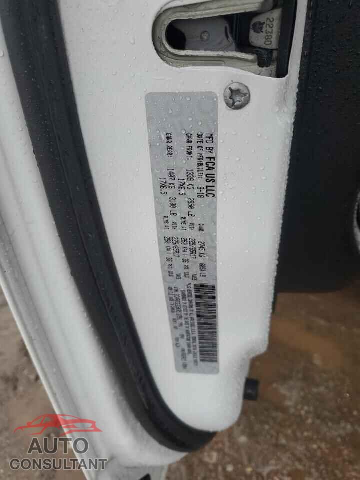DODGE CARAVAN 2019 - 2C4RDGEG5KR512291