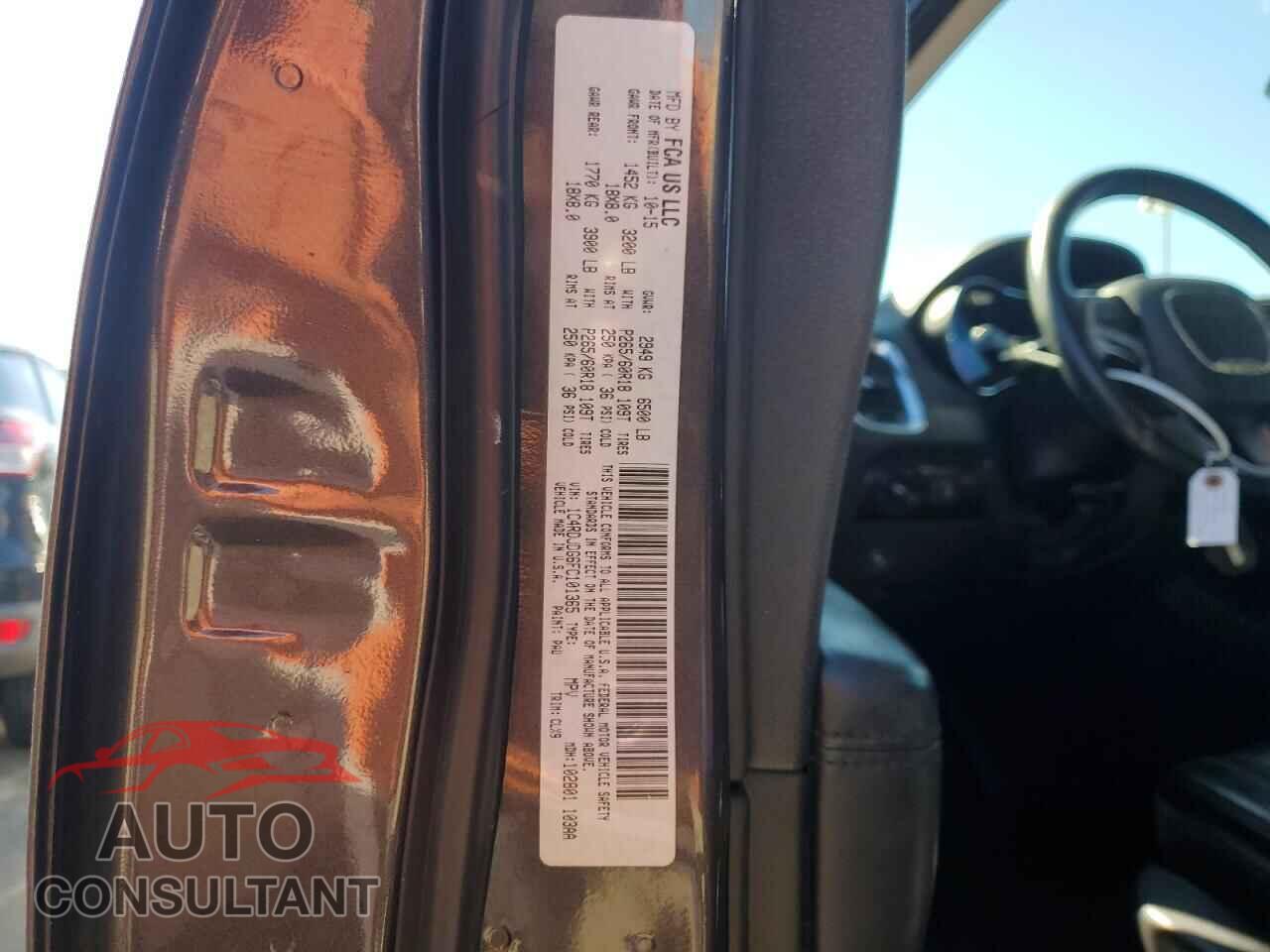 DODGE DURANGO 2015 - 1C4RDJDG6FC101365