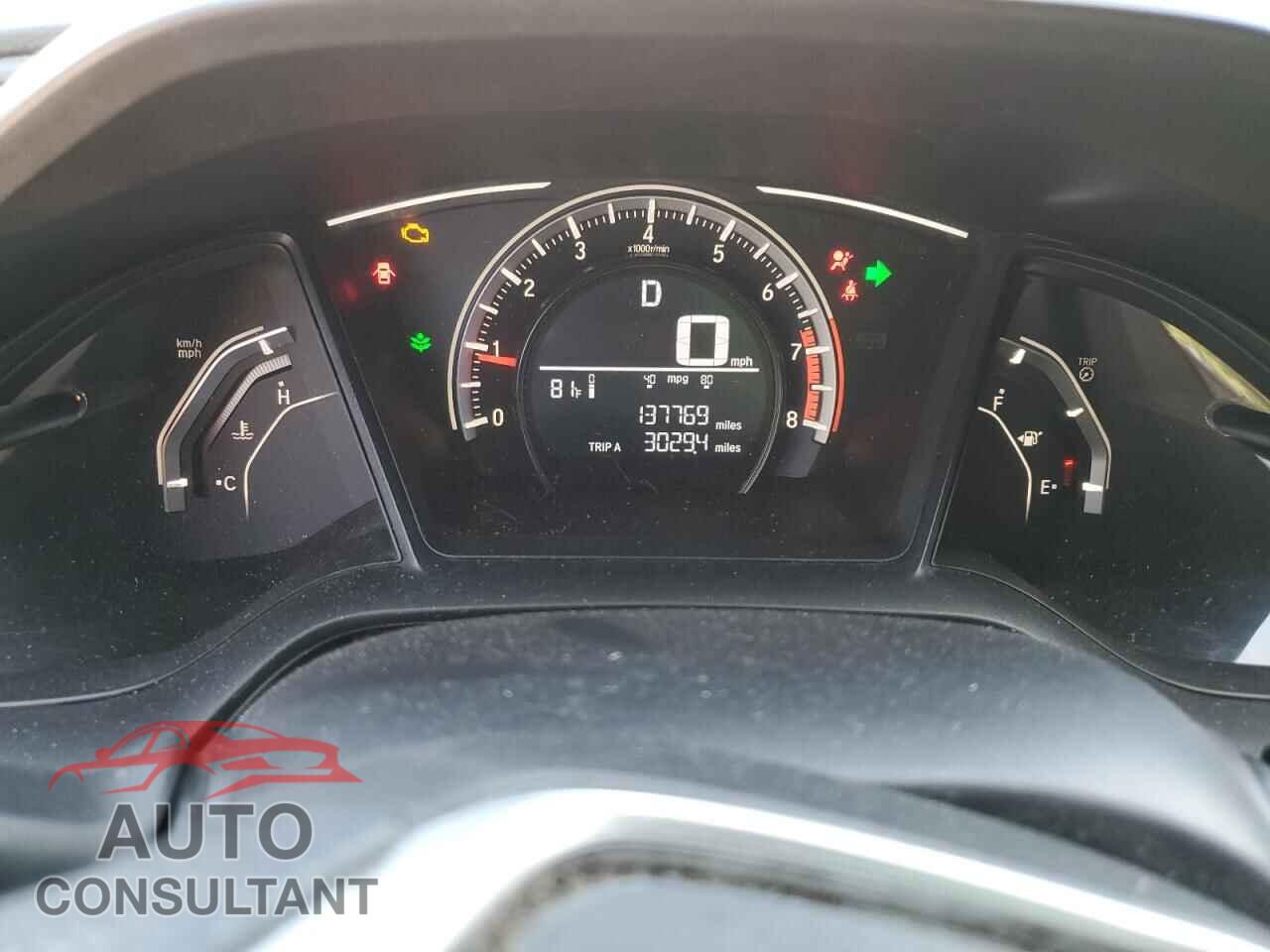 HONDA CIVIC 2017 - 19XFC2F50HE058659