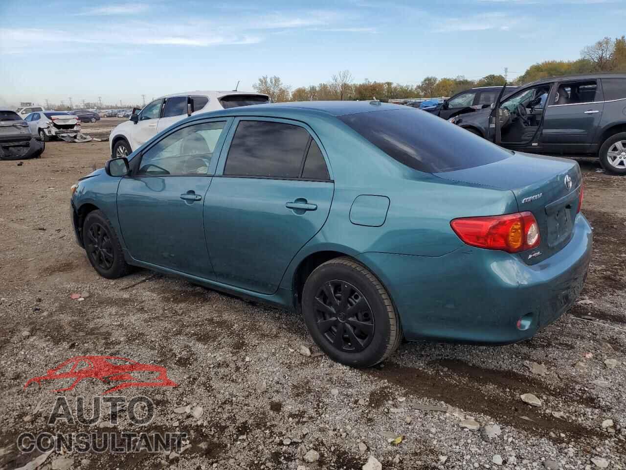 TOYOTA COROLLA 2009 - JTDBL40E399070670