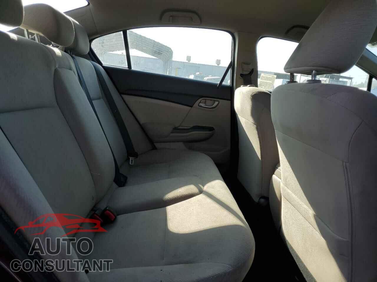 HONDA CIVIC 2013 - 19XFB2F50DE290417