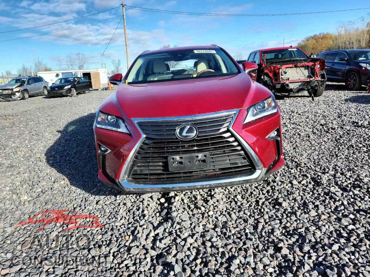 LEXUS RX350 2018 - 2T2BZMCA0JC144371