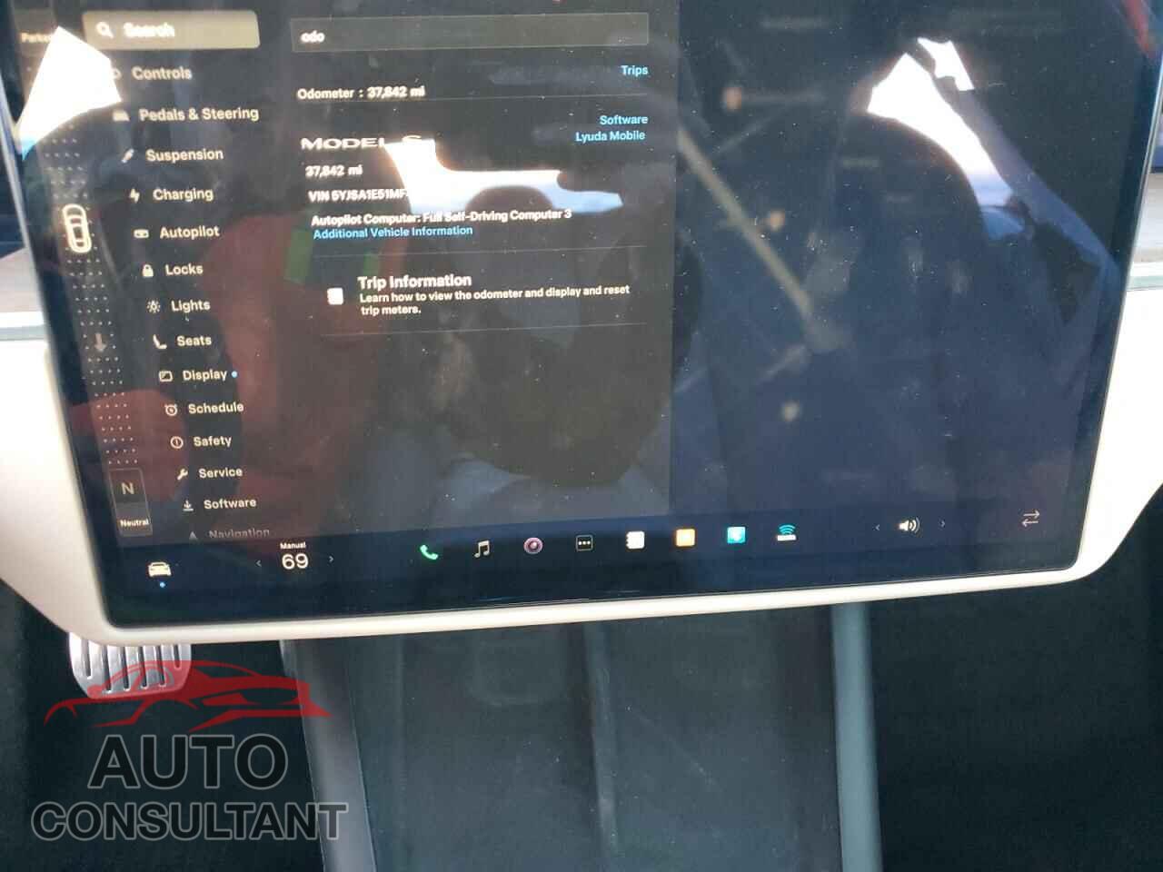 TESLA MODEL S 2021 - 5YJSA1E51MF429607