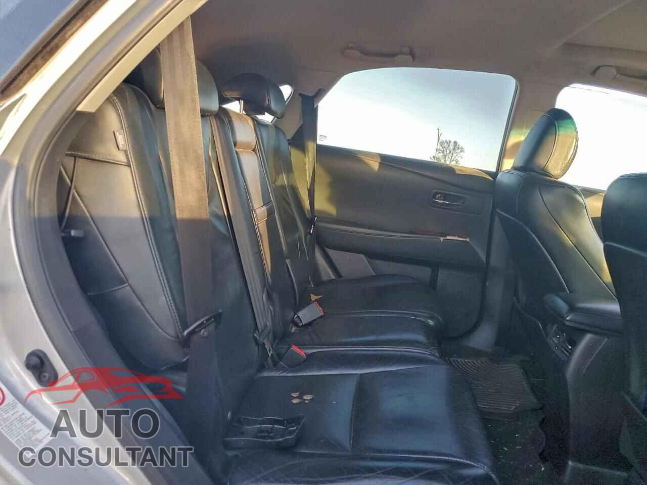 LEXUS RX350 2010 - 2T2BK1BA2AC032613