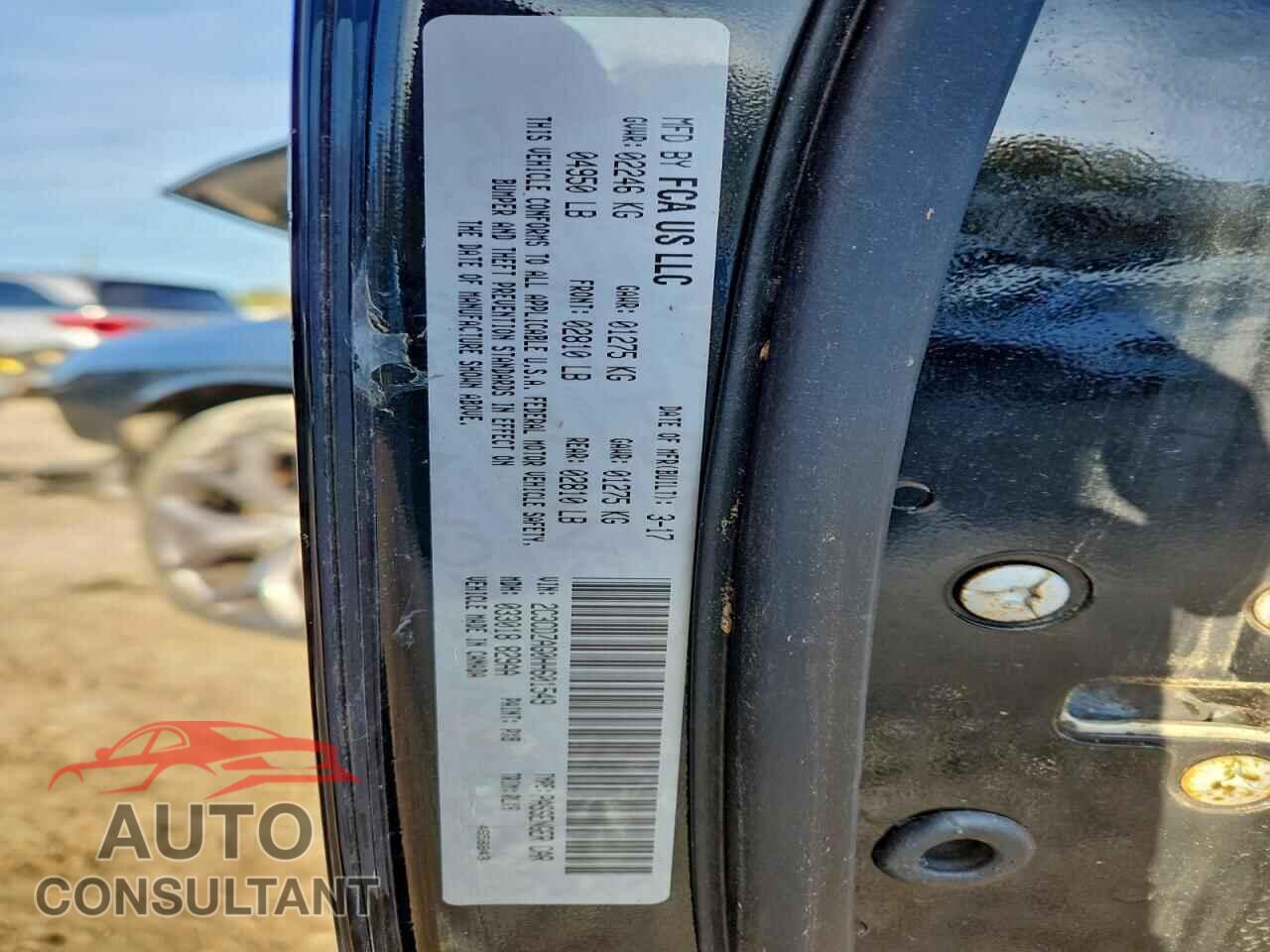 DODGE CHALLENGER 2017 - 2C3CDZAG0HH601549