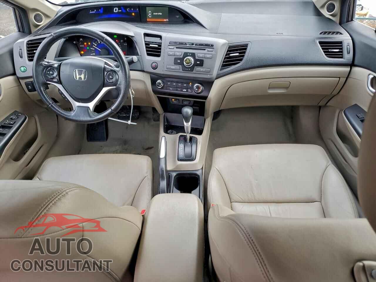 HONDA CIVIC 2012 - 19XFB2F93CE044690