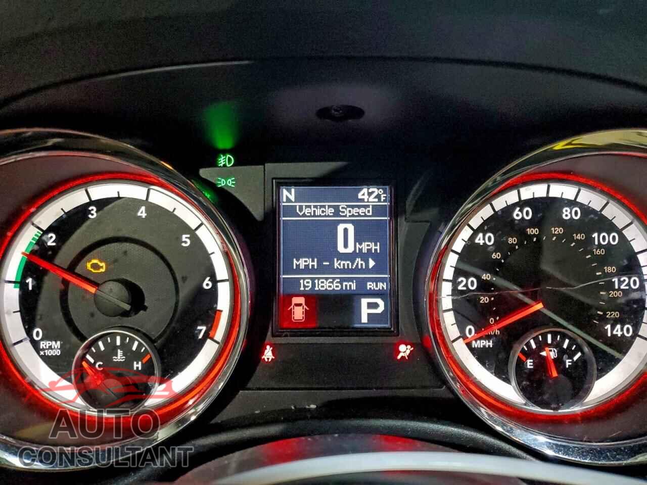 DODGE DURANGO 2012 - 1C4RDJAG3CC153701