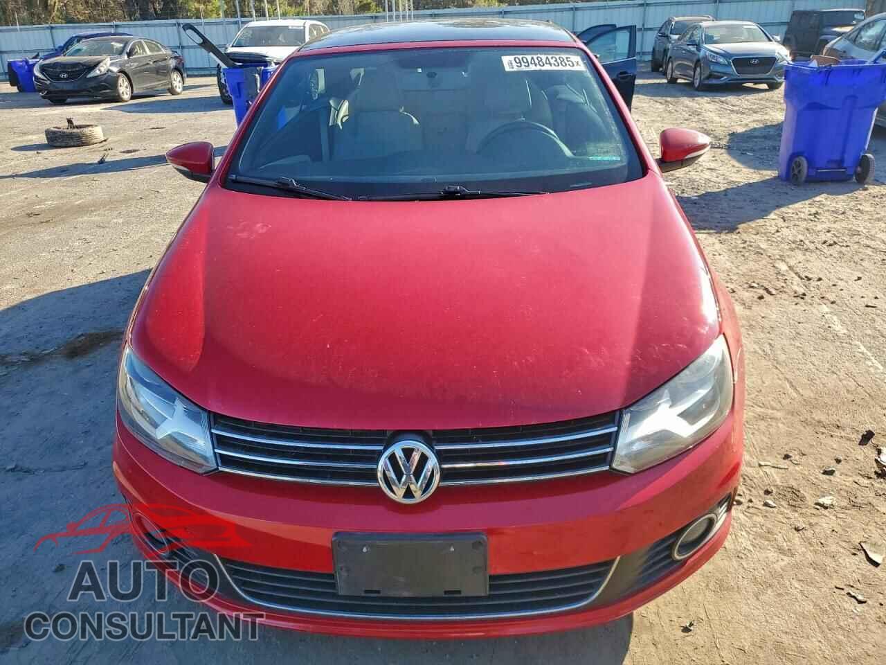 VOLKSWAGEN EOS 2012 - WVWBW7AH6CV010463