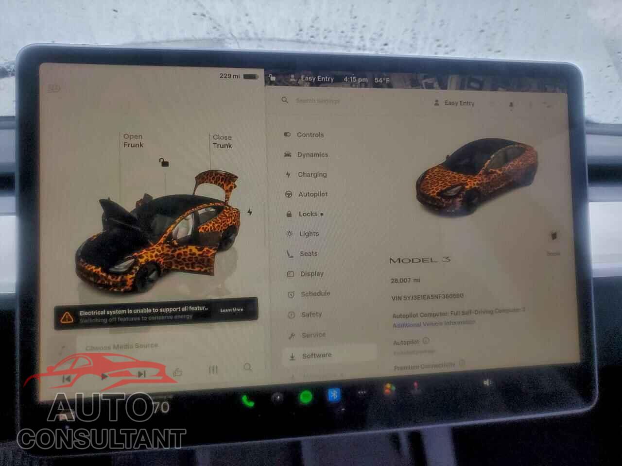TESLA MODEL 3 2022 - 5YJ3E1EA5NF360590