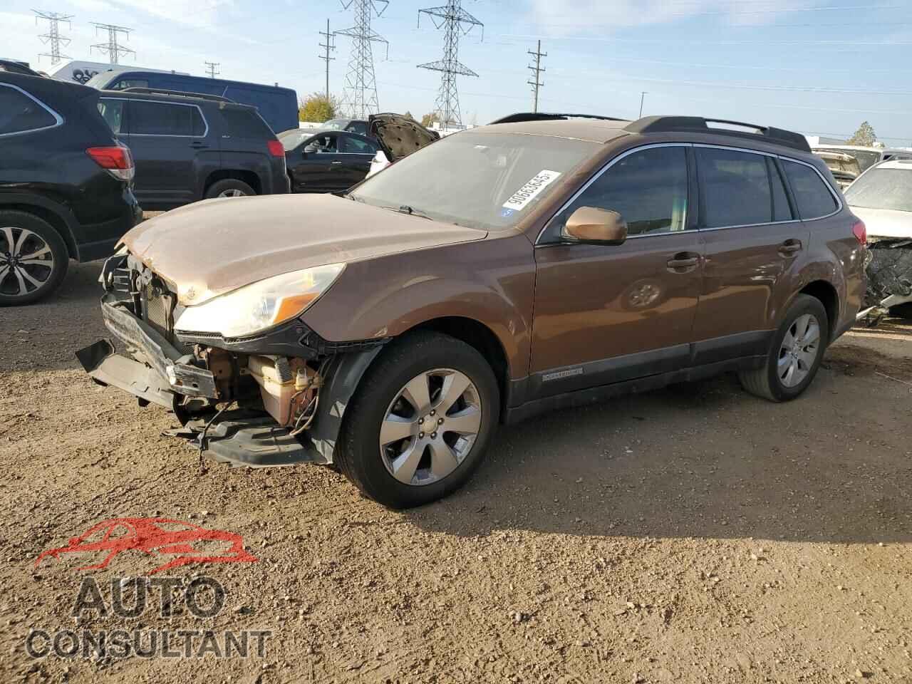 SUBARU OUTBACK 2011 - 4S4BRBKC9B3340438