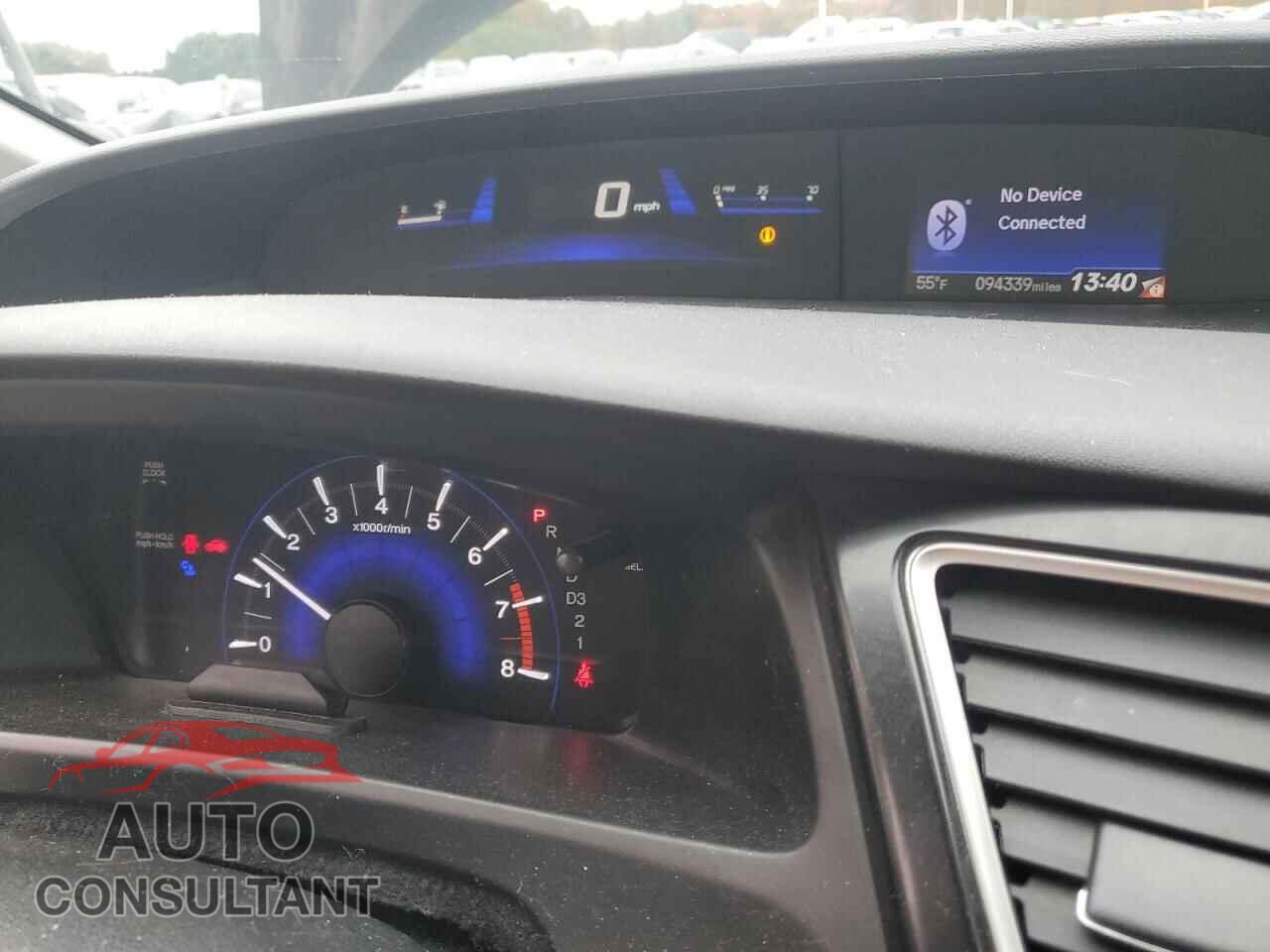 HONDA CIVIC 2013 - 19XFB2F89DE282570