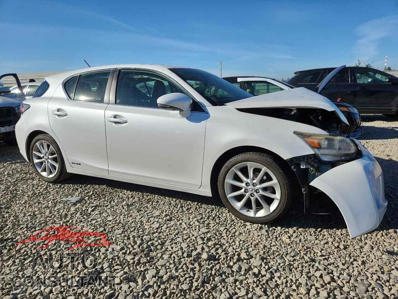 LEXUS CT 200 2012 - JTHKD5BHXC2108579