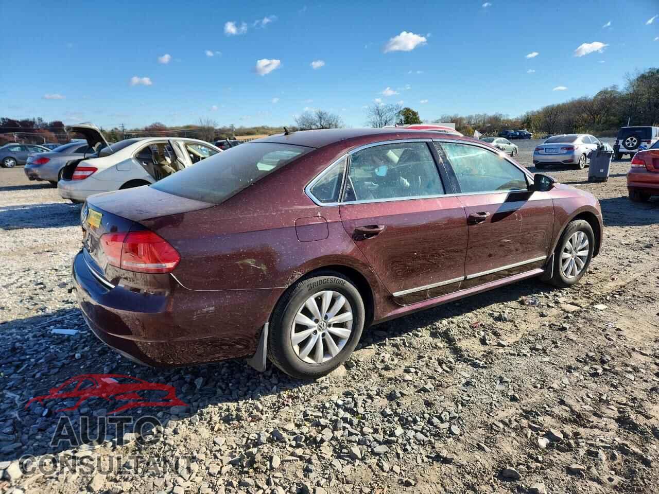 VOLKSWAGEN PASSAT 2012 - 1VWAP7A30CC087691