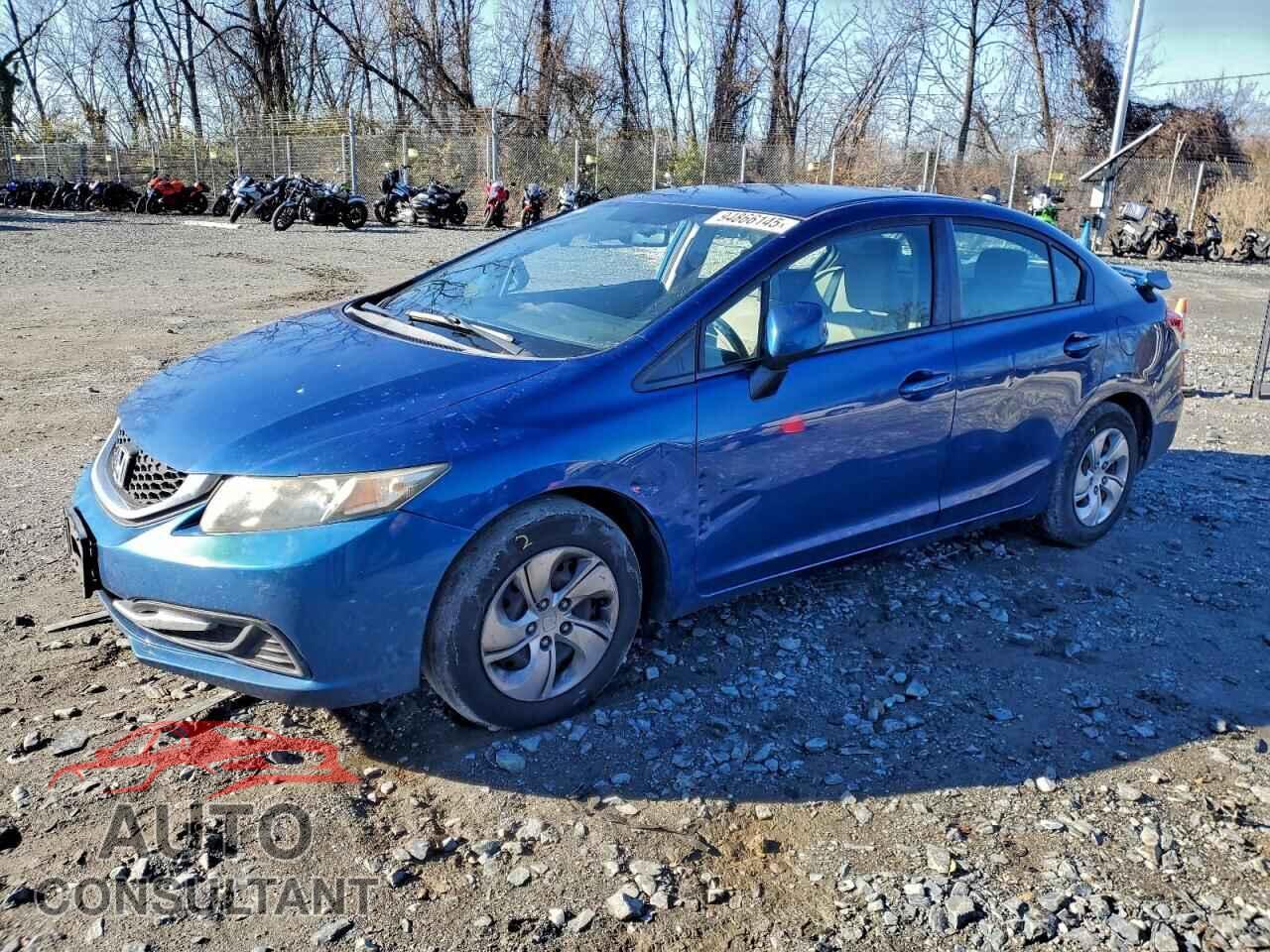 HONDA CIVIC 2013 - 19XFB2F54DE246176