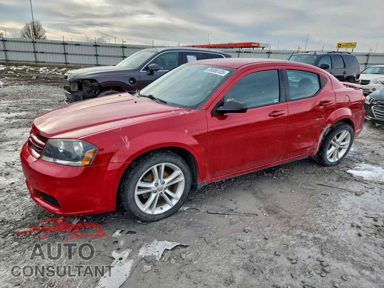 DODGE AVENGER 2012 - 1C3CDZAG9CN280840