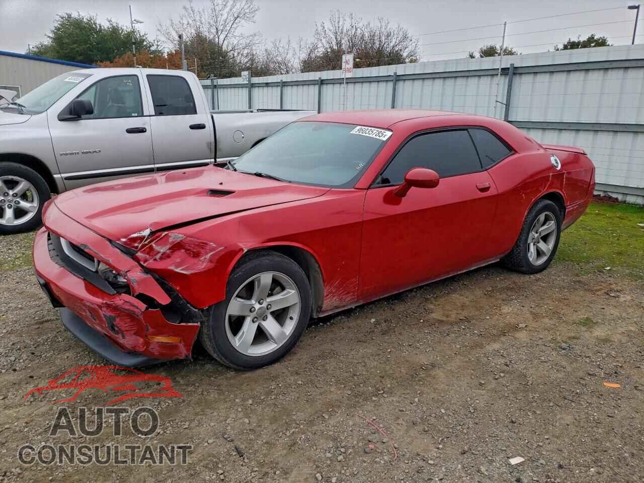 DODGE CHALLENGER 2012 - 2C3CDYAG3CH176928