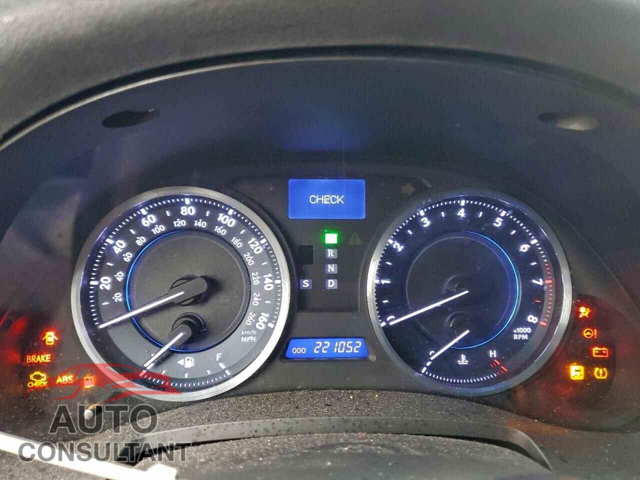 LEXUS IS 2013 - JTHBF5C2XD5190463