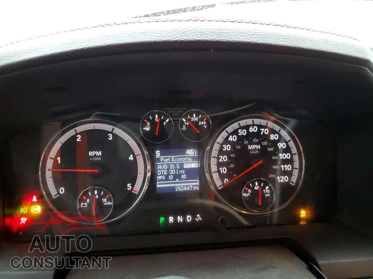 DODGE RAM 3500 2012 - 3C63D3ML6CG238448