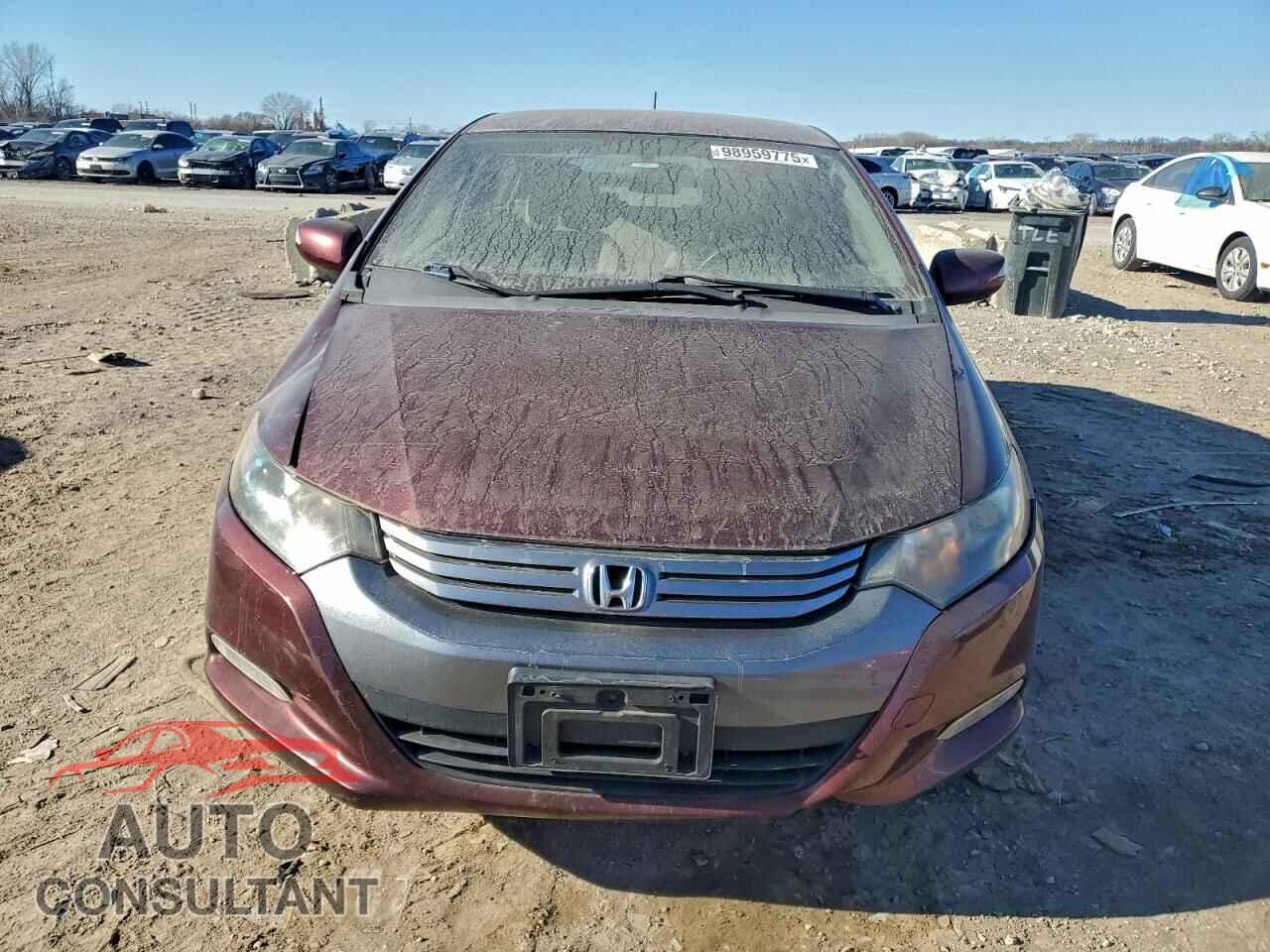 HONDA INSIGHT 2011 - JHMZE2H76BS005165
