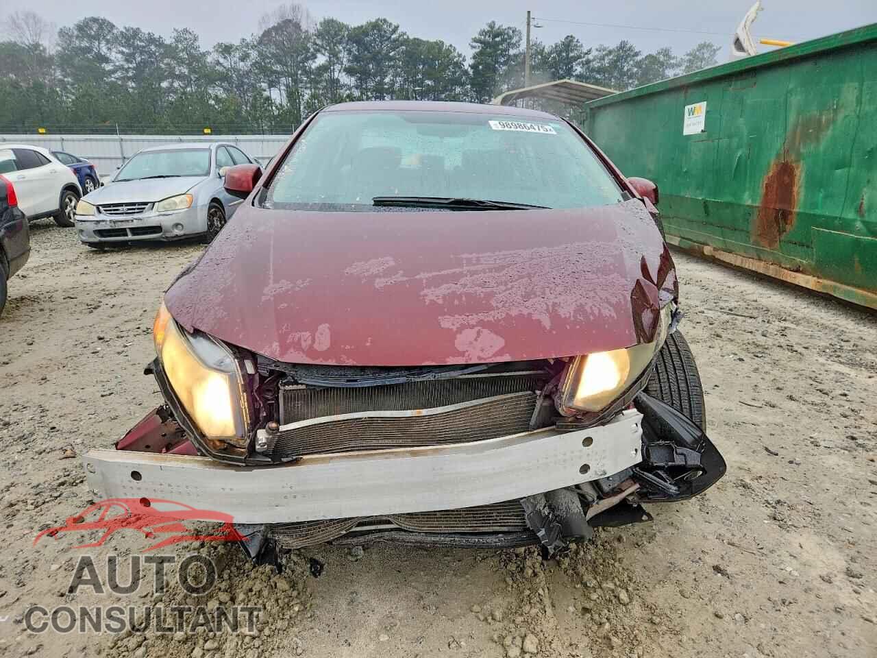 HONDA CIVIC 2013 - 19XFB2F51DE205567