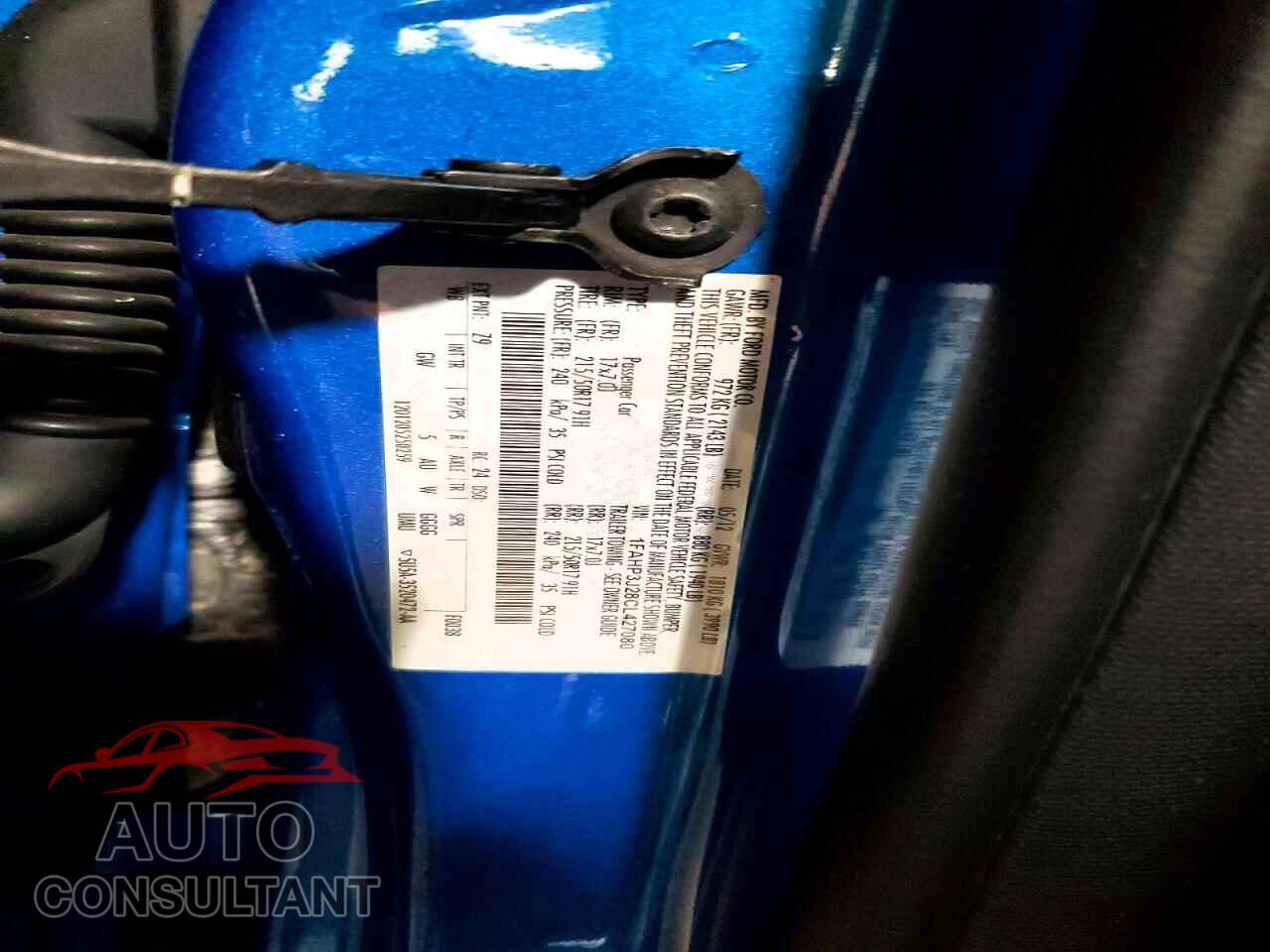 FORD FOCUS 2012 - 1FAHP3J28CL427080