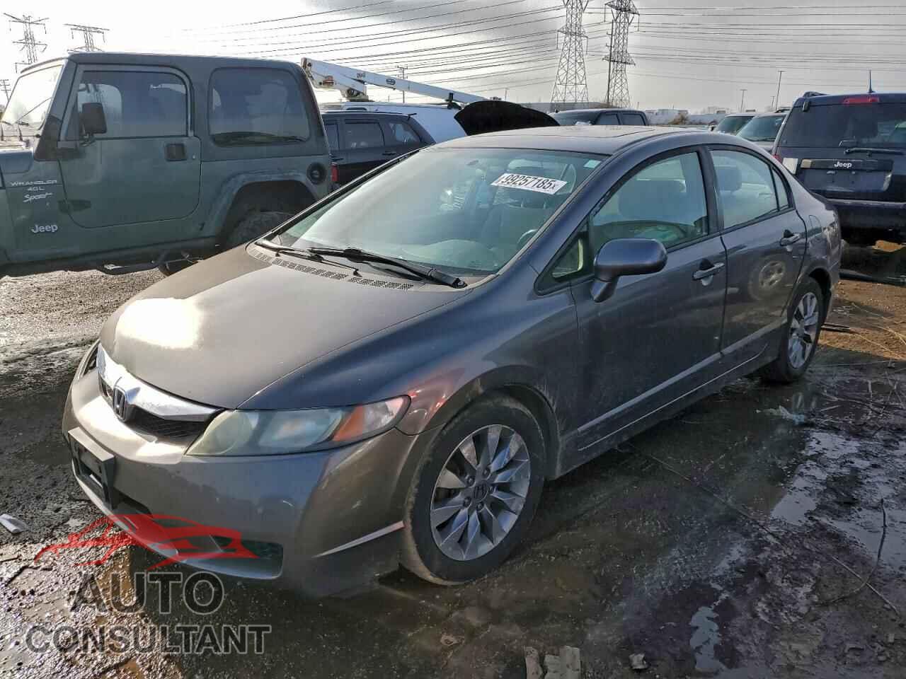HONDA CIVIC 2009 - 19XFA16839E016000