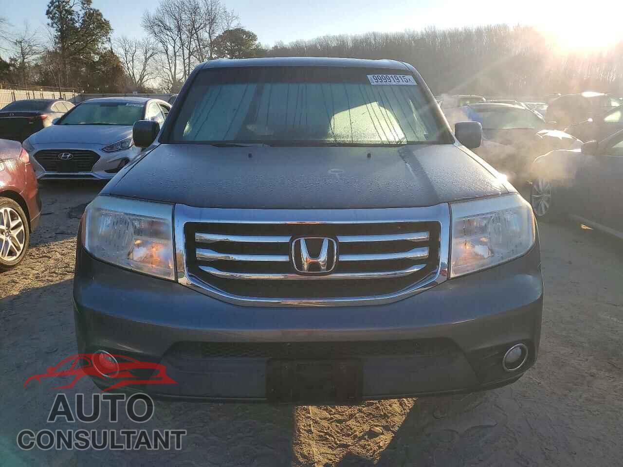 HONDA PILOT 2012 - 5FNYF4H62CB006714