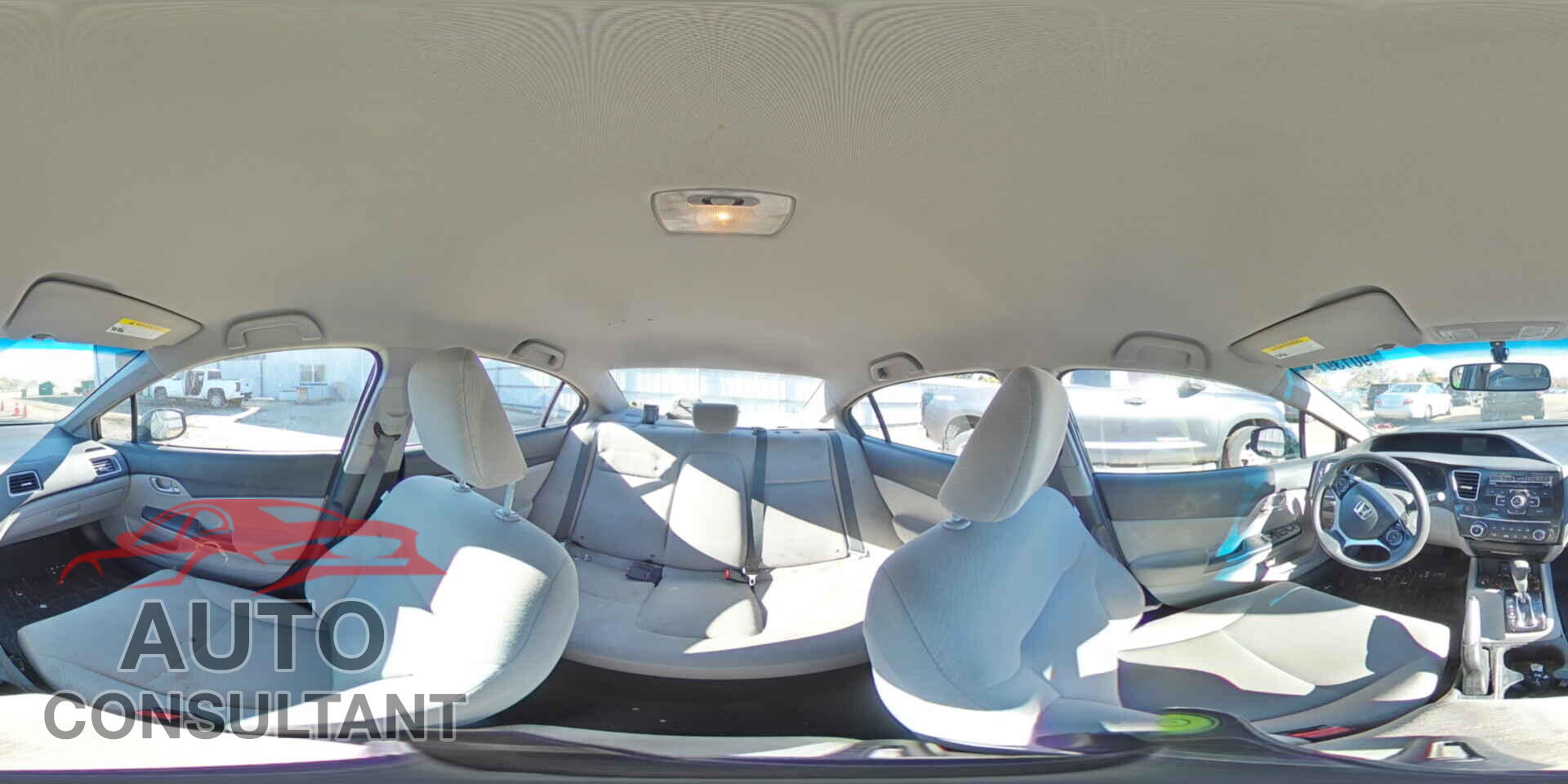 HONDA CIVIC 2013 - 19XFB2F57DE284677