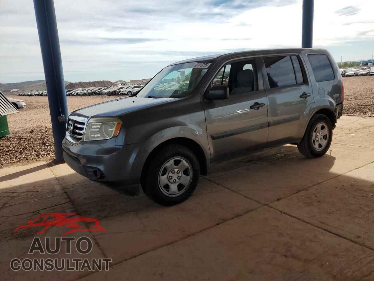 HONDA PILOT 2013 - 5FNYF3H27DB039023