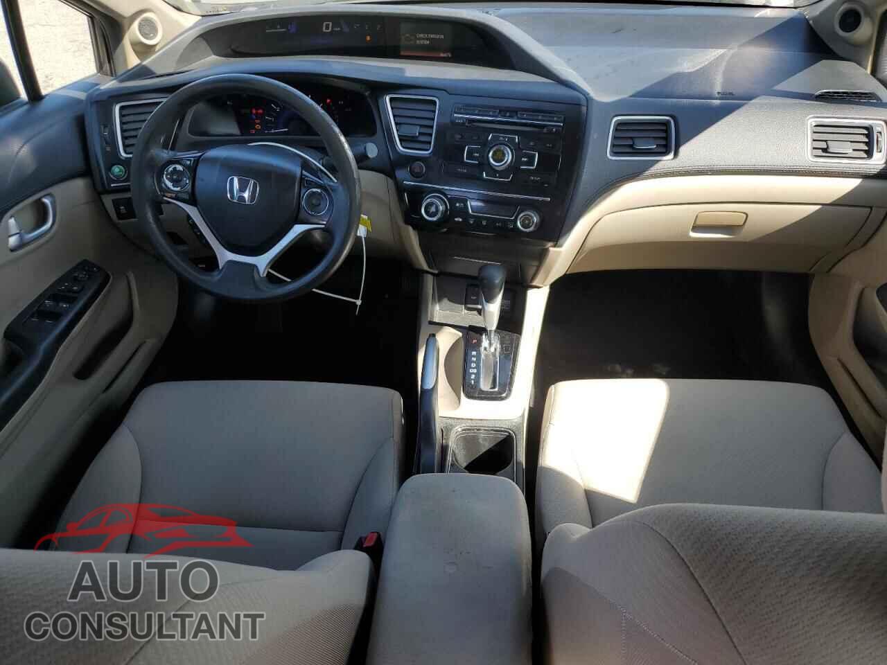 HONDA CIVIC 2013 - 19XFB2F85DE202987