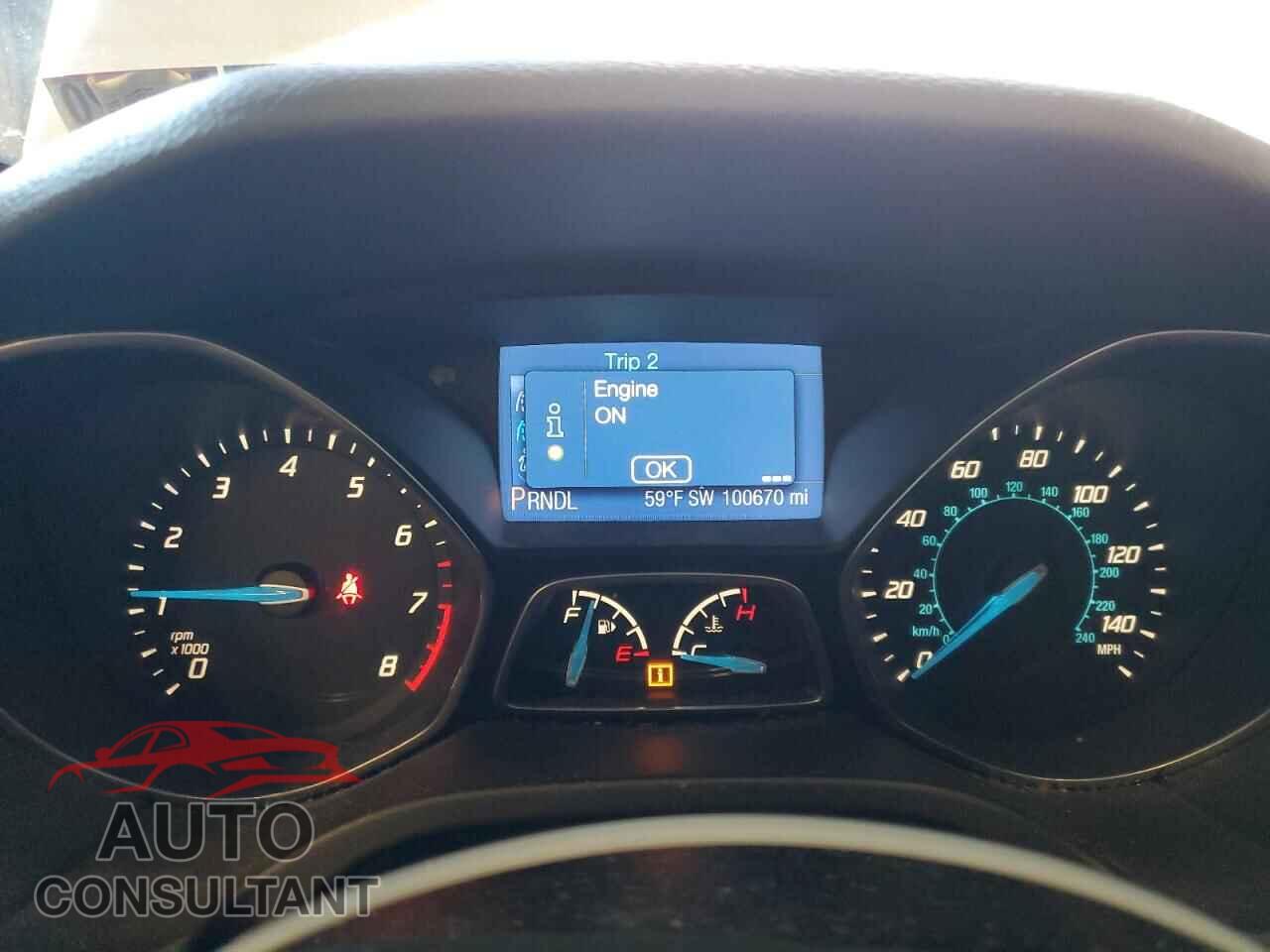 FORD FOCUS 2013 - 1FADP3F29DL323903