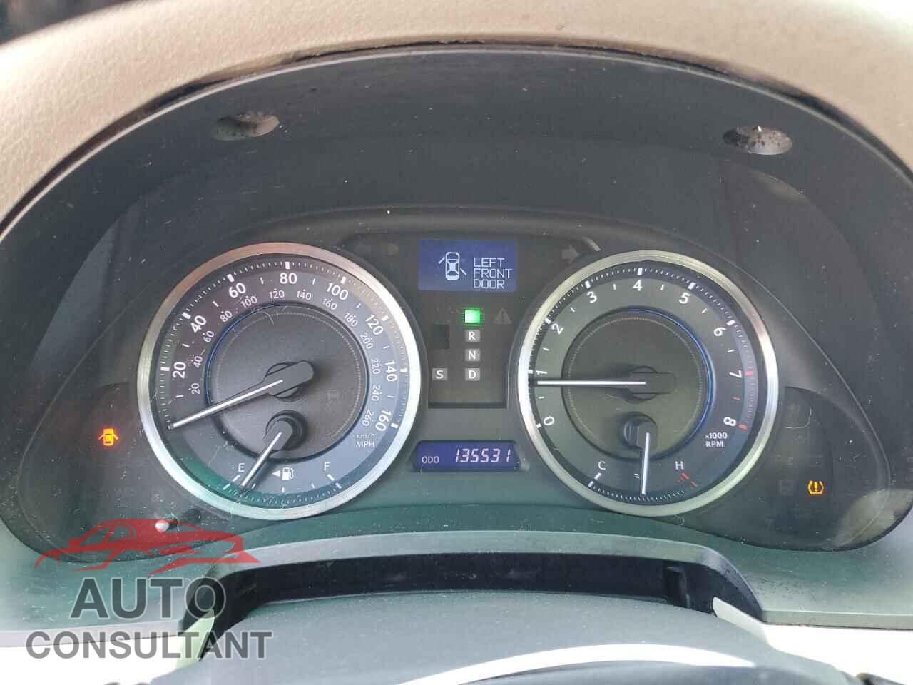 LEXUS IS 2011 - JTHBF5C29B5139548
